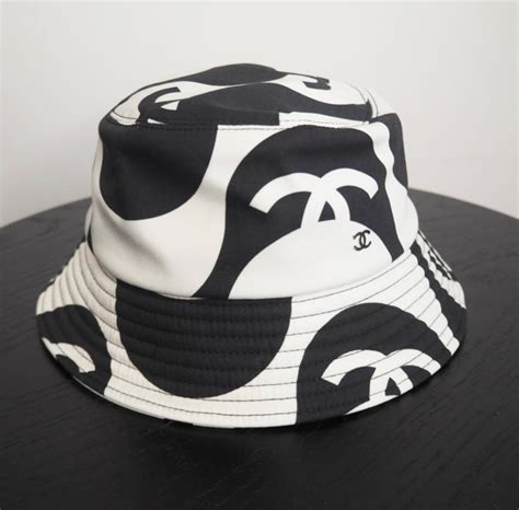 chanel teddy bucket hat|chanel headwear.